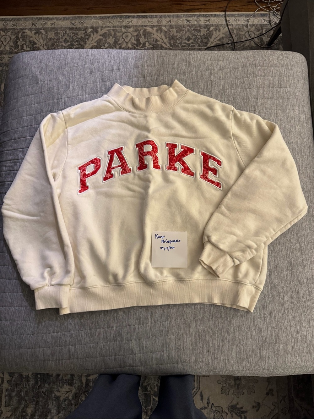 Parke bandana mockneck L/XL